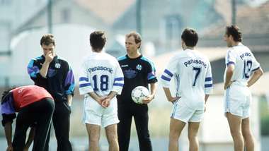 Franz Beckenbauer Olympique Marseille 1990