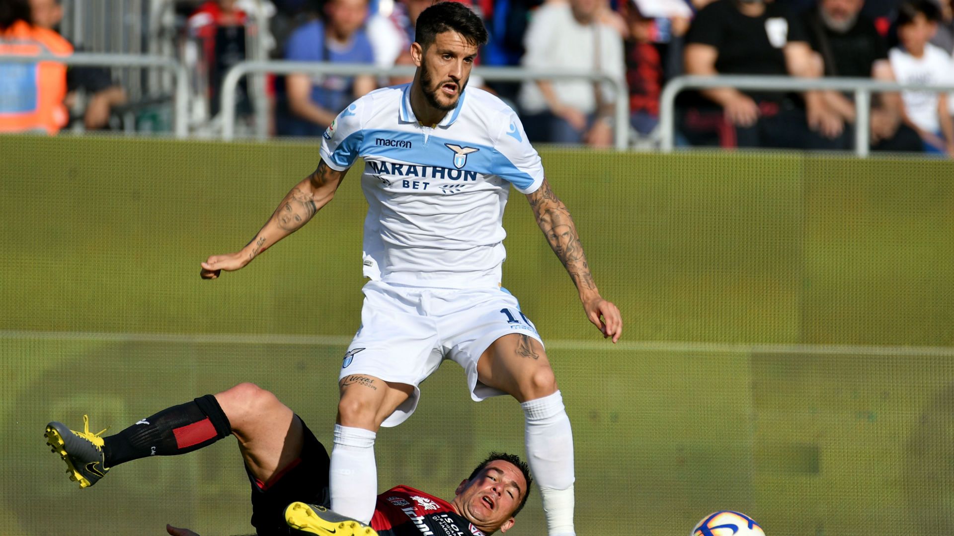 Luis Alberto Simone Padoin Cagliari Lazio Serie A