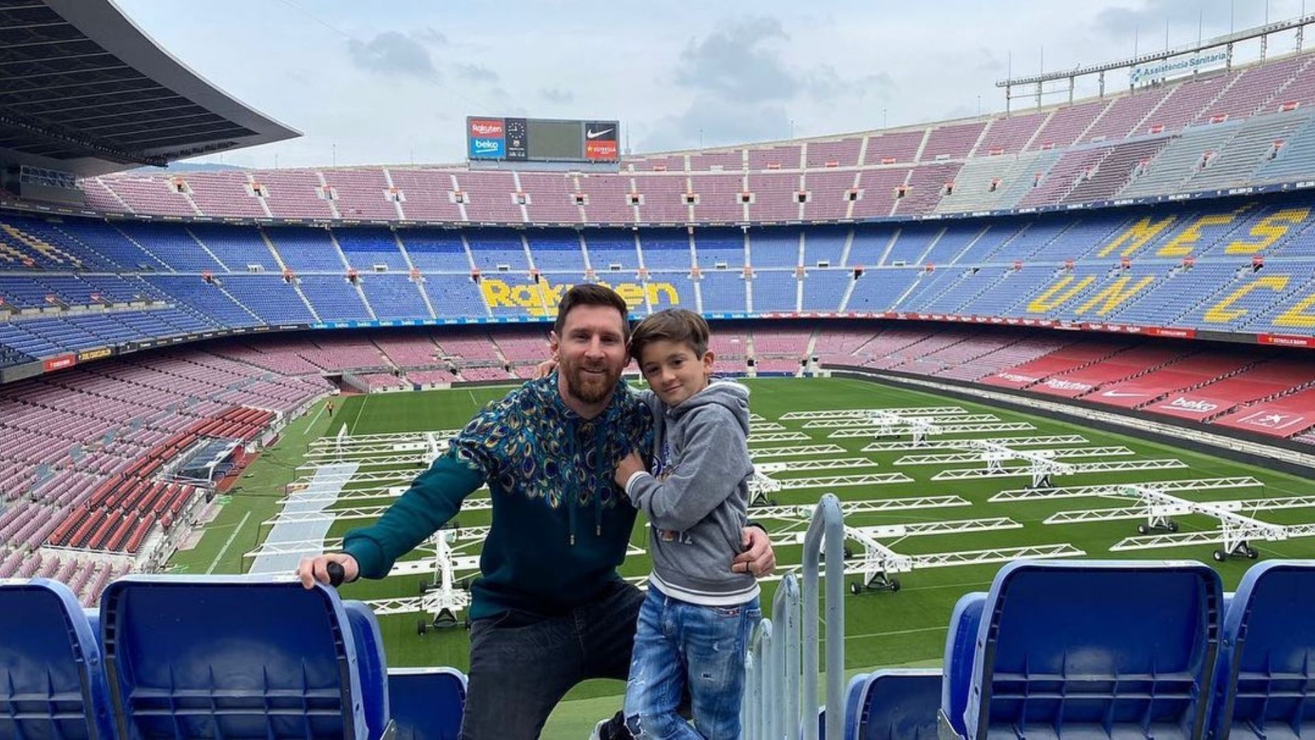 Messi Thiago Camp Nou 07032021