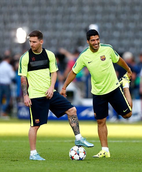 El último entrenamiento de Barcelona