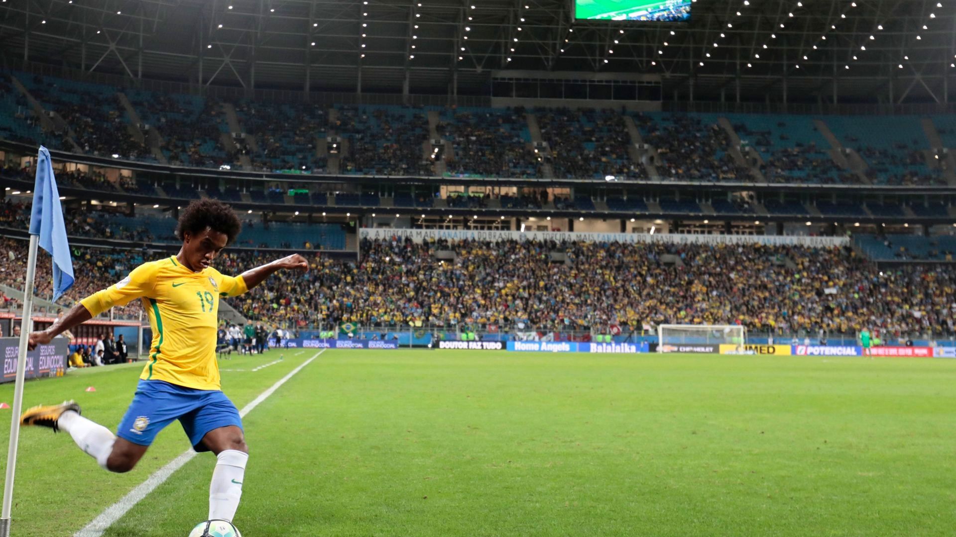Arena Gremio Brazil Ecuador Eliminatorias 2018 31082017