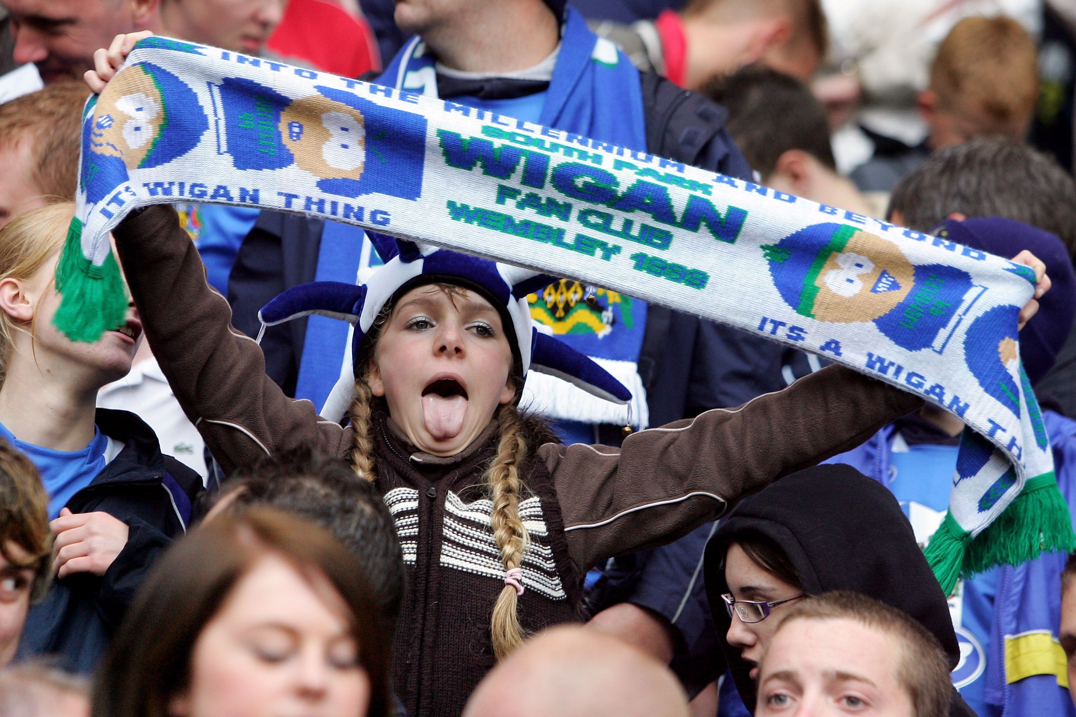 Wigan fans