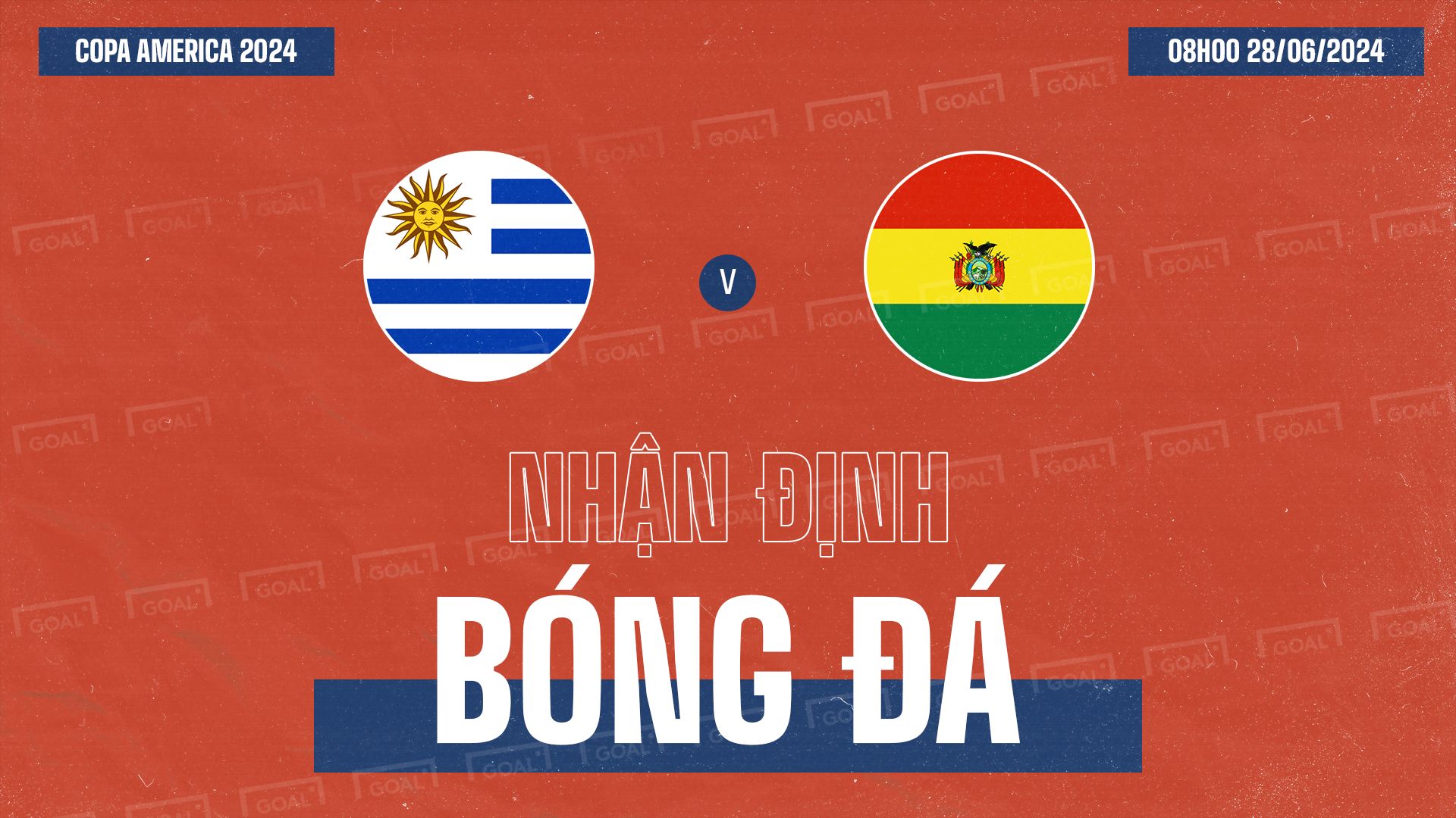 Uruguay vs Bolivia Copa America 2024 GFX