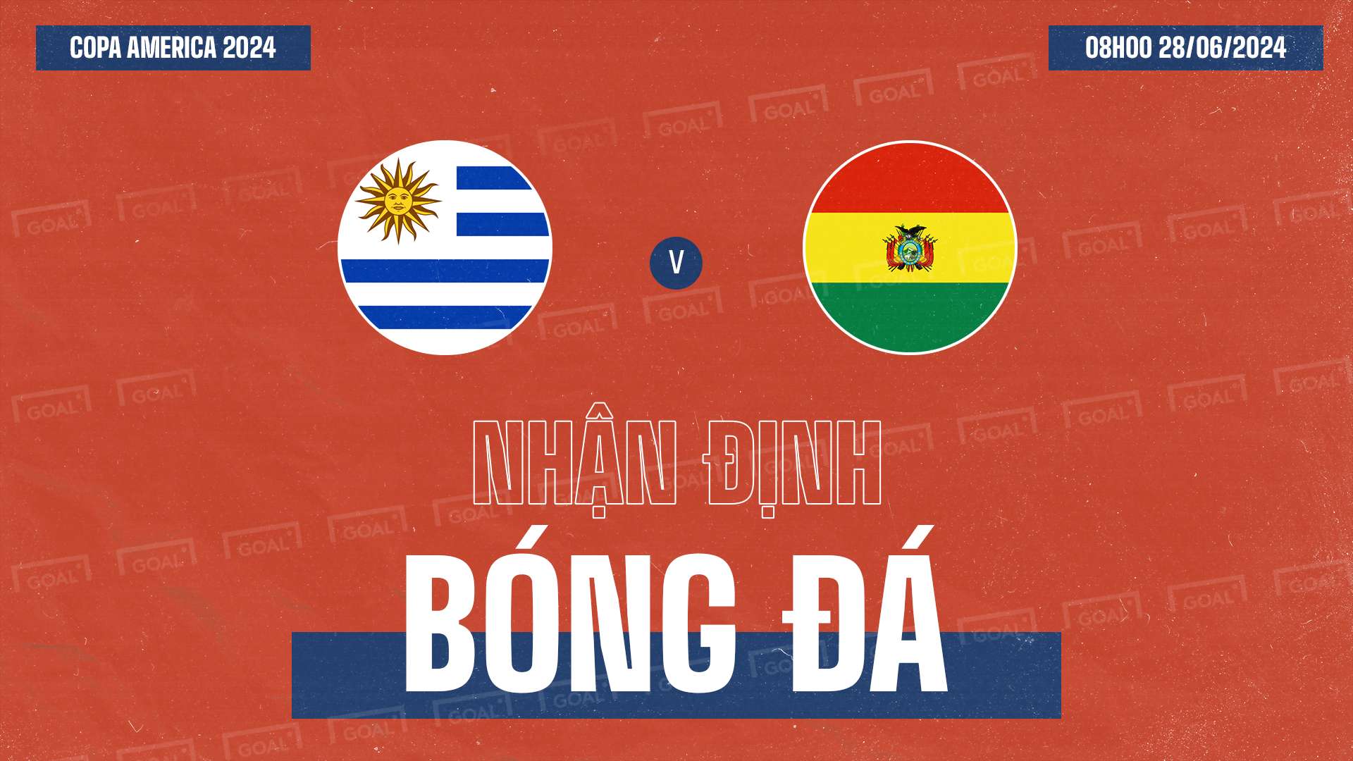 Uruguay vs Bolivia Copa America 2024 GFX