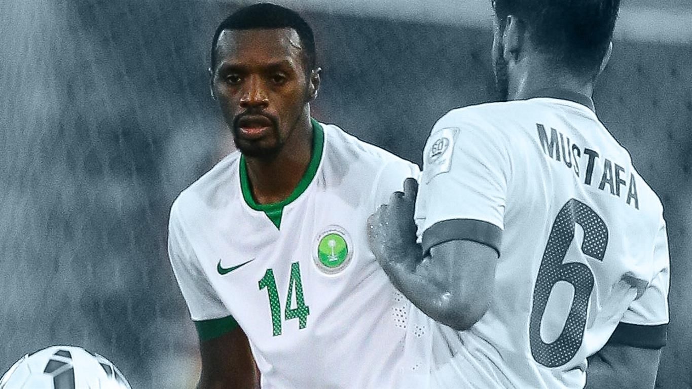 Saud Kariri and Mustafa Albassas Saudi Arabia the first round Asian Cup 2015