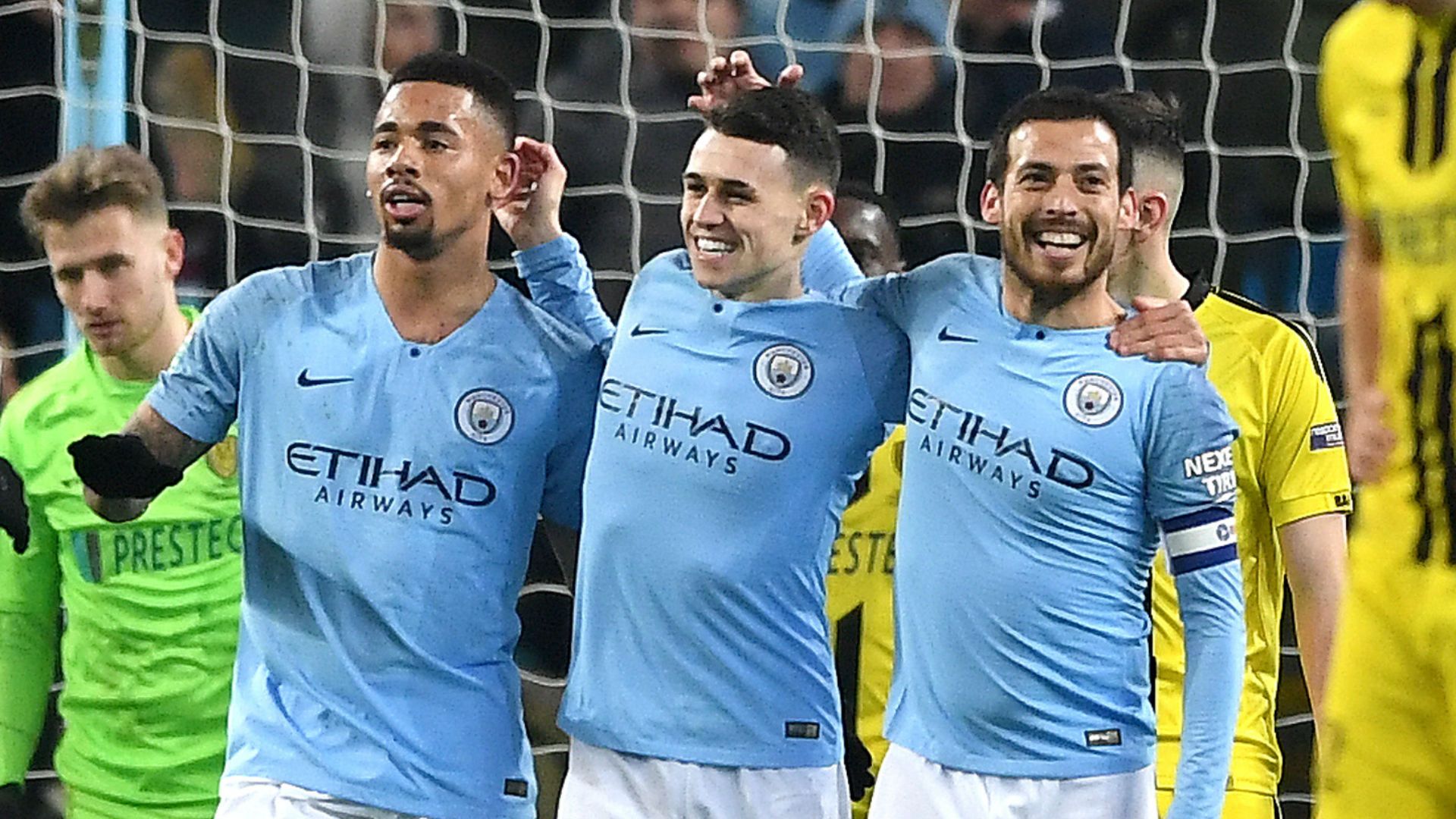 Foden Jesus Silva Manchester City