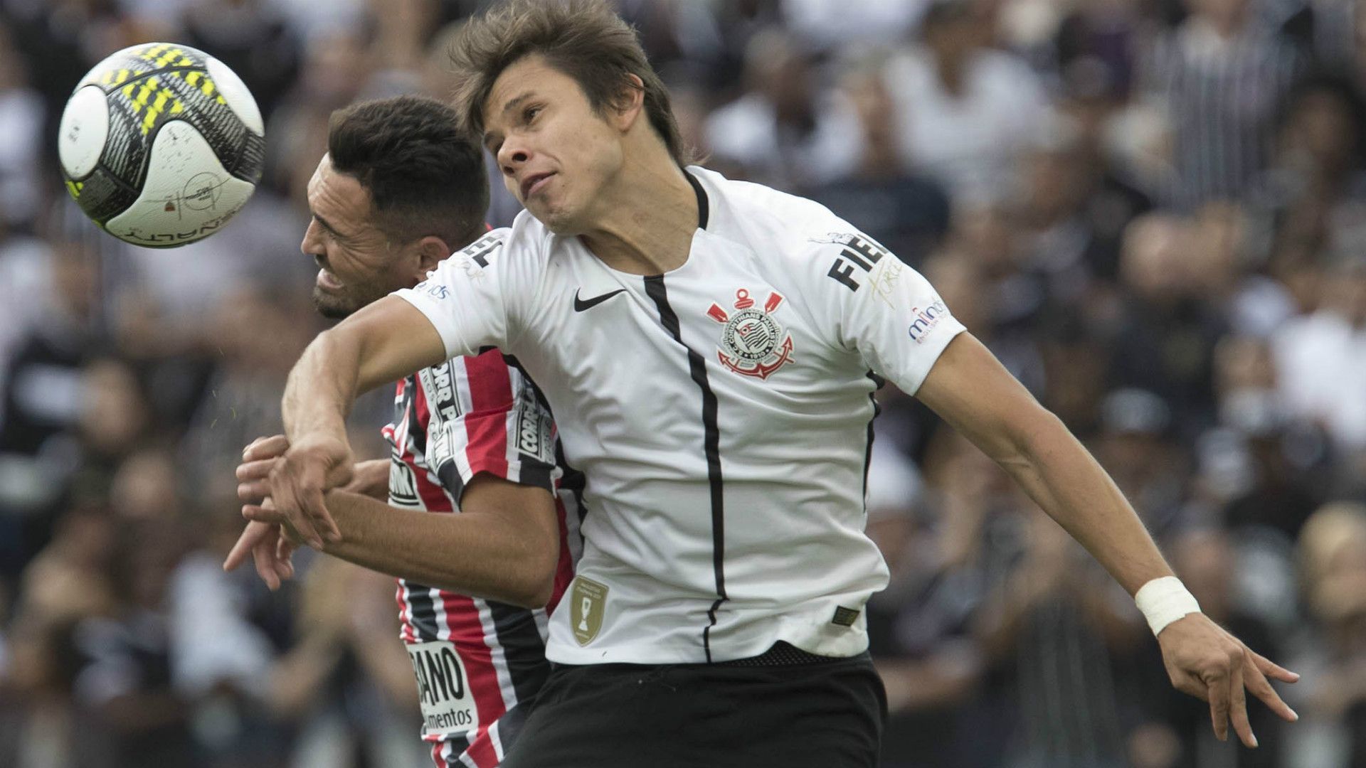 Romero e Gilberto - Corinthians x São Paulo - 23/04/2017