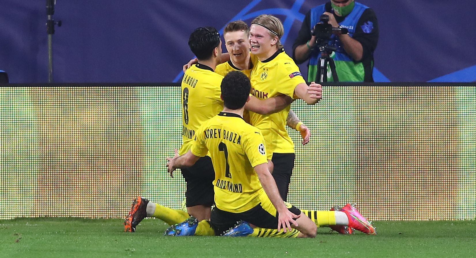 Erling Haaland Sevilla Borussia Dortmund Champions League 2021