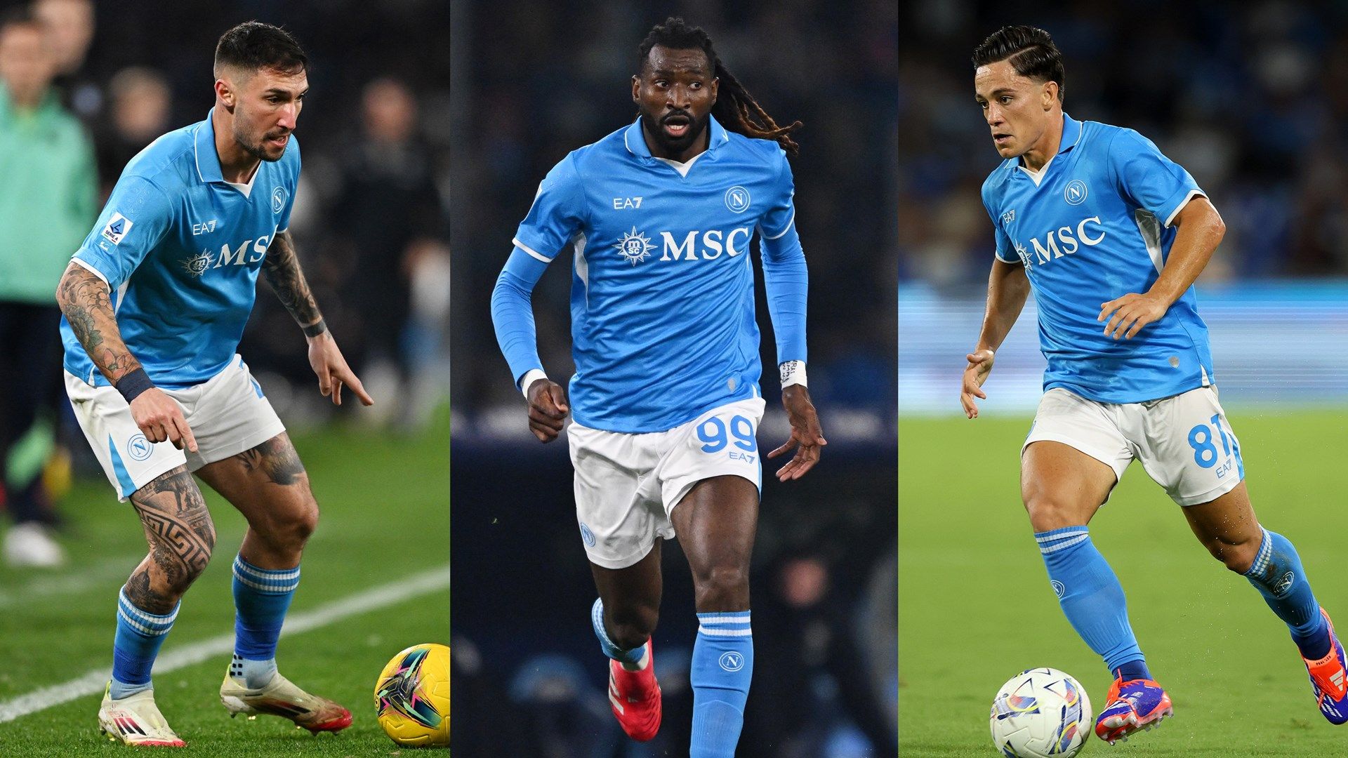 Politano Anguissa Raspadori