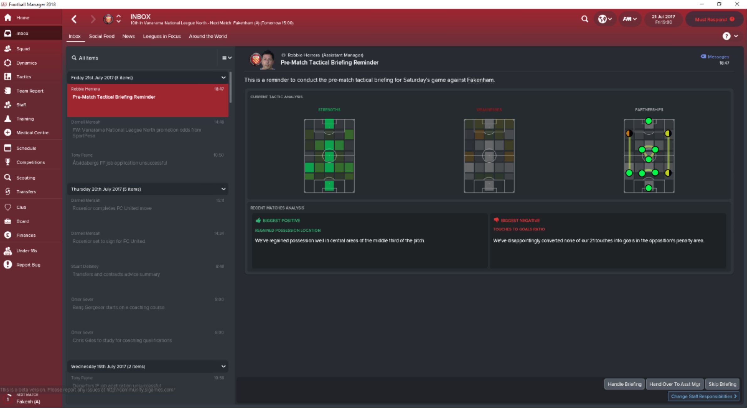 Football Manager 2018