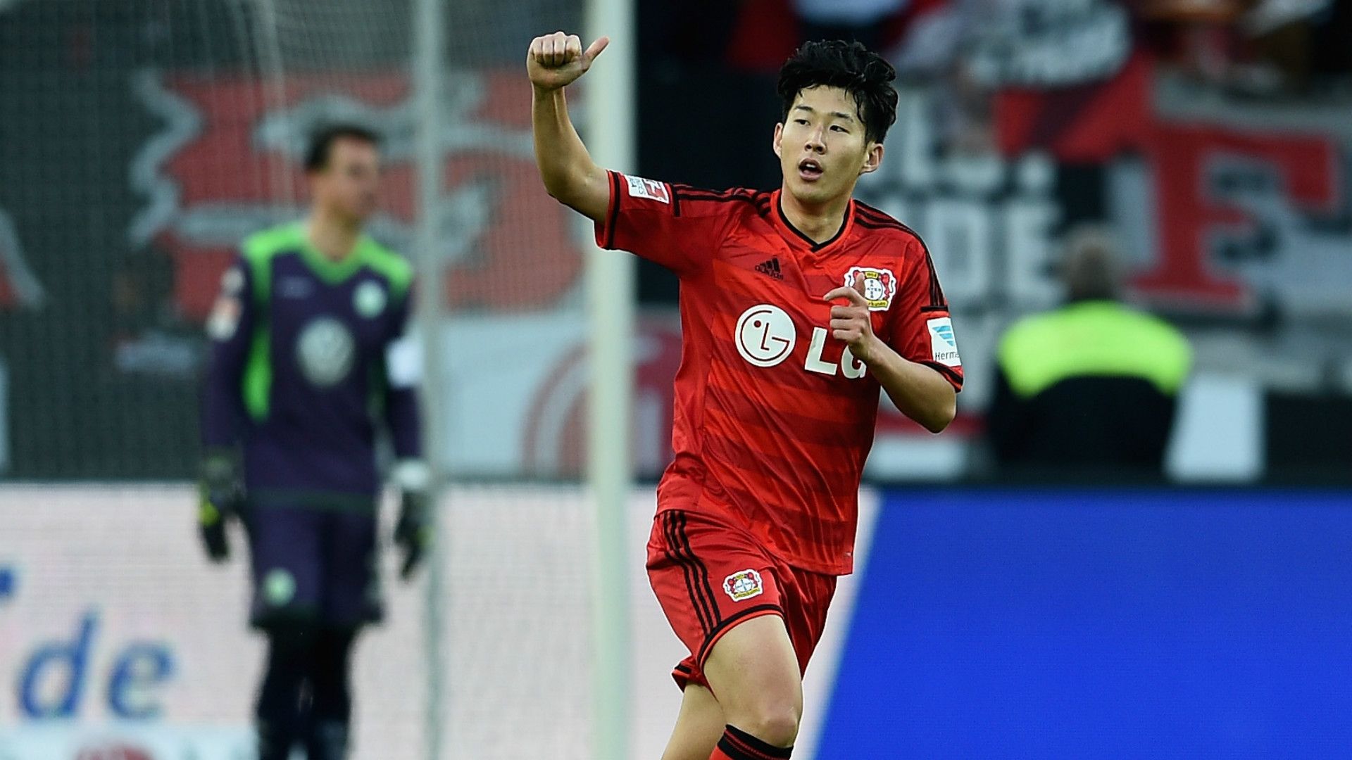 Heung-Min Son Bayer Leverkusen Bundesliga 14022015