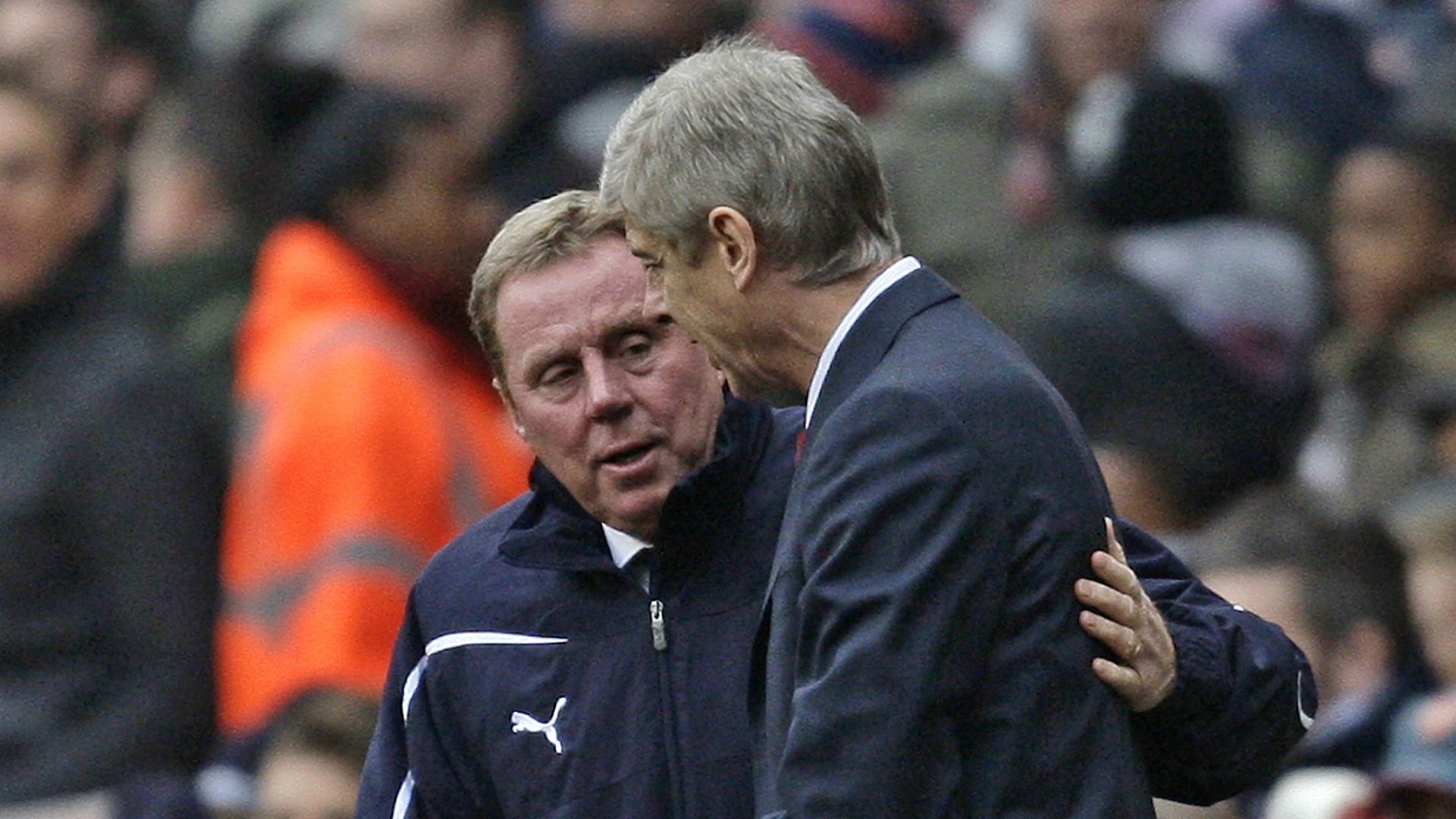 Harry Redknapp, Arsene Wenger, Tottenham