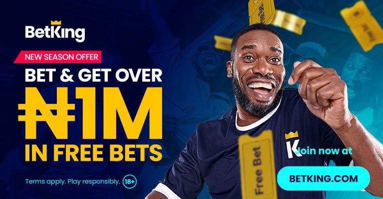 Bet and Get Over ₦1M in Free Bets with BetKing 