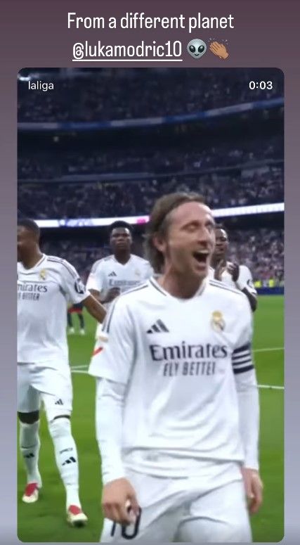 Jude Bellingham Luka Modric different planet