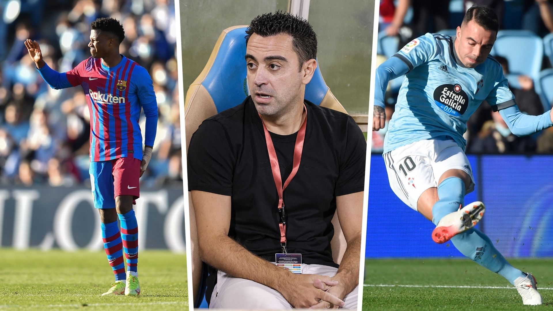 Xavi, Fati, Aspas