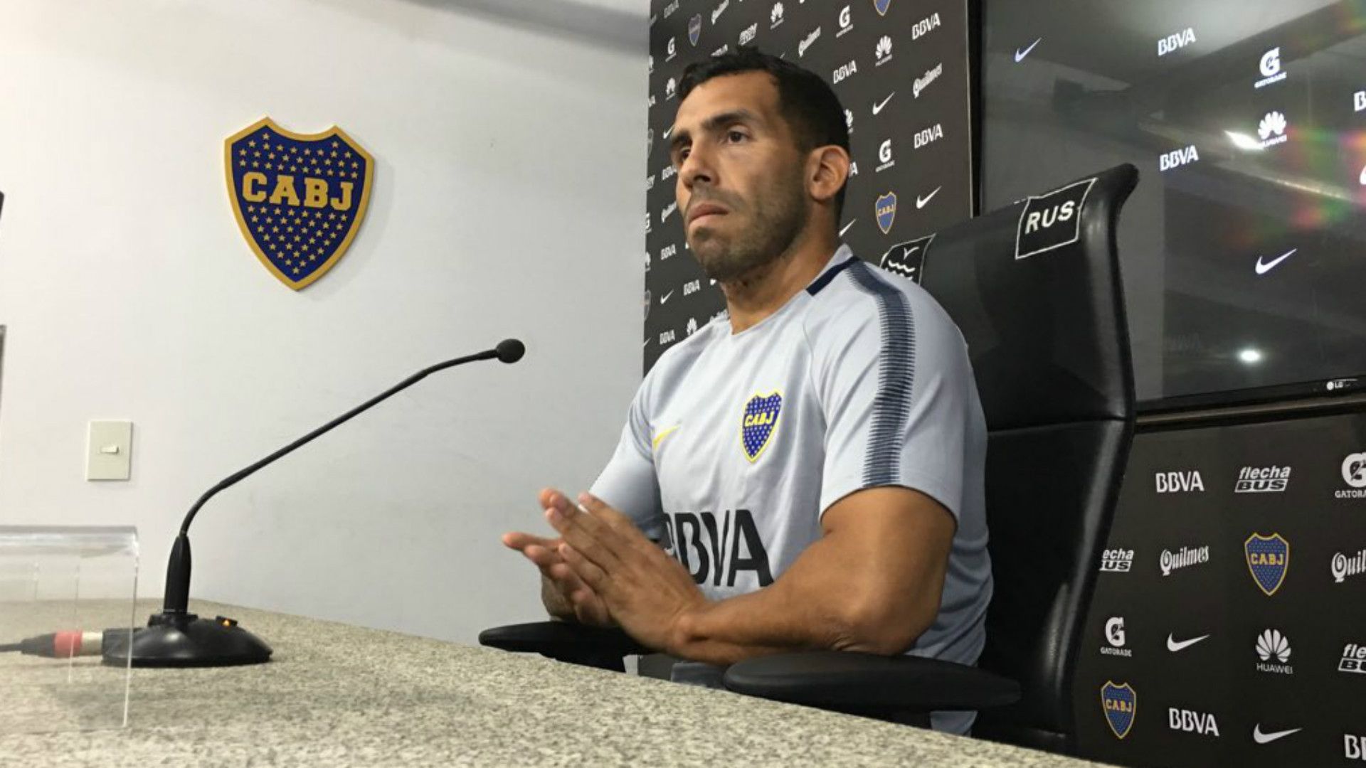 Carlos Tevez Boca Juniors Conferencia 12032018