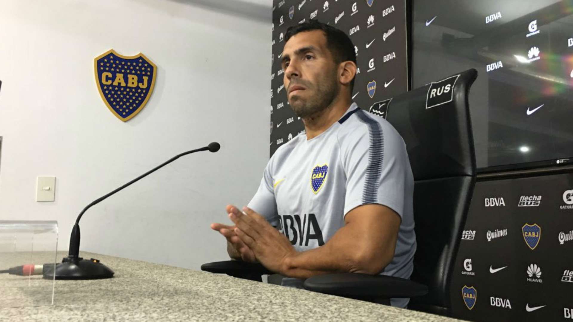 Carlos Tevez Boca Juniors Conferencia 12032018