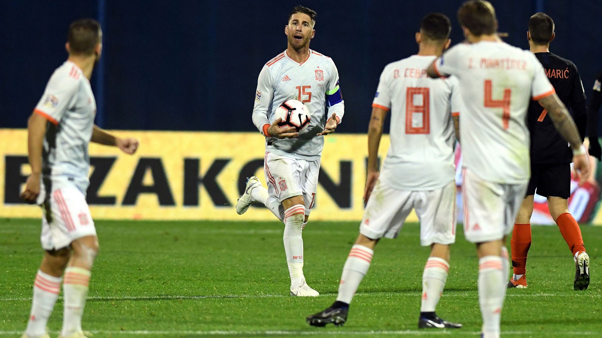 Kroatien Spanien Sergio Ramos 15112018