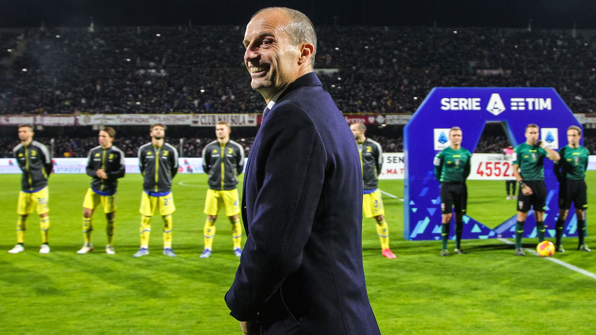 Massimiliano Allegri Salernitana Juventus