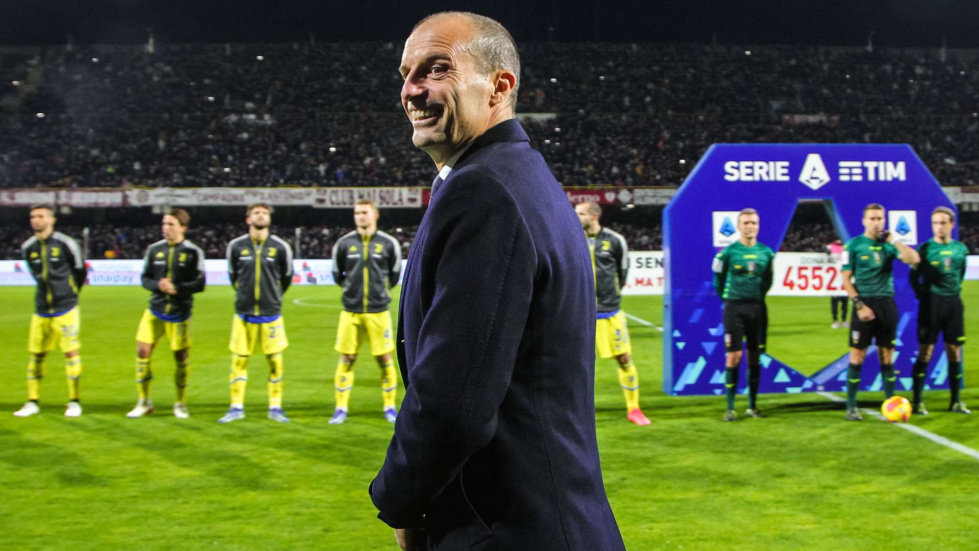 Massimiliano Allegri Salernitana Juventus