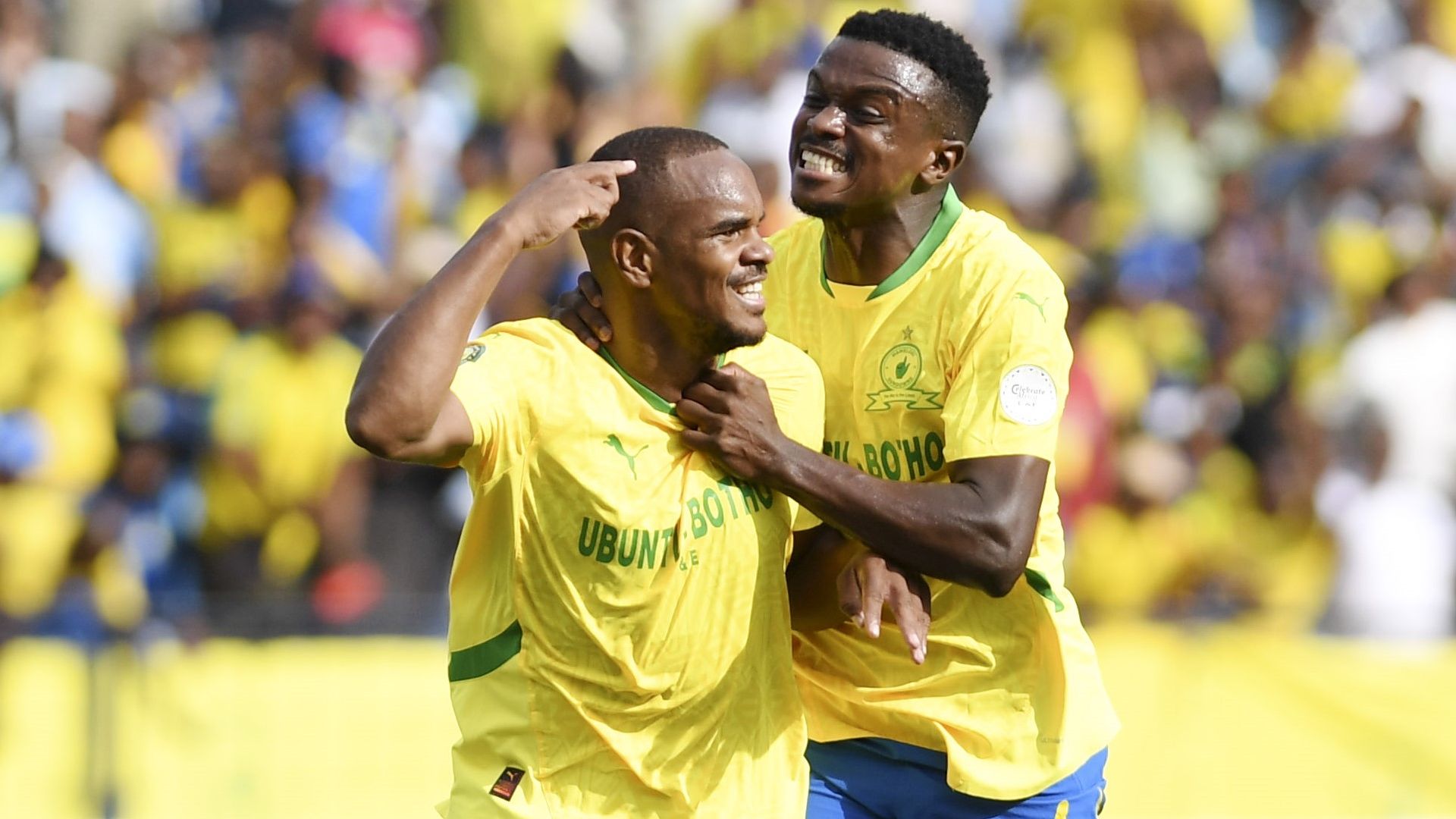 Iqraam Rayners and Teboho Mokoena, Mamelodi Sundowns