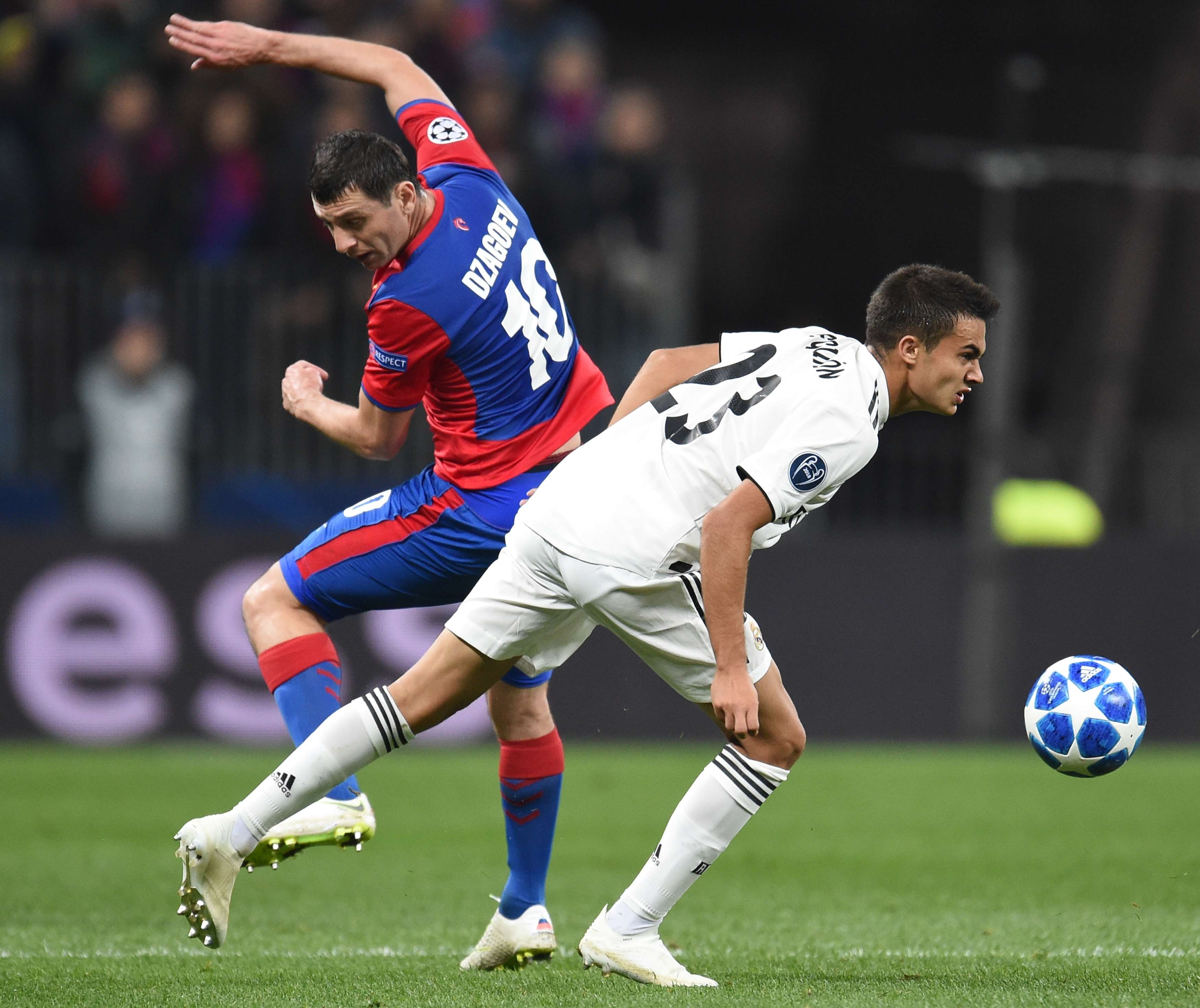 REGUILON CSKA MOSCU REAL MADRID CHAMPIONS LEAGUE