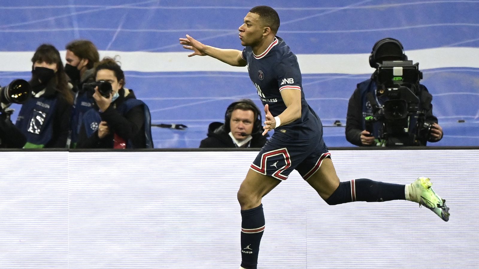 Kylian Mbappé, Real Madrid vs. PSG, UEFA Champions League