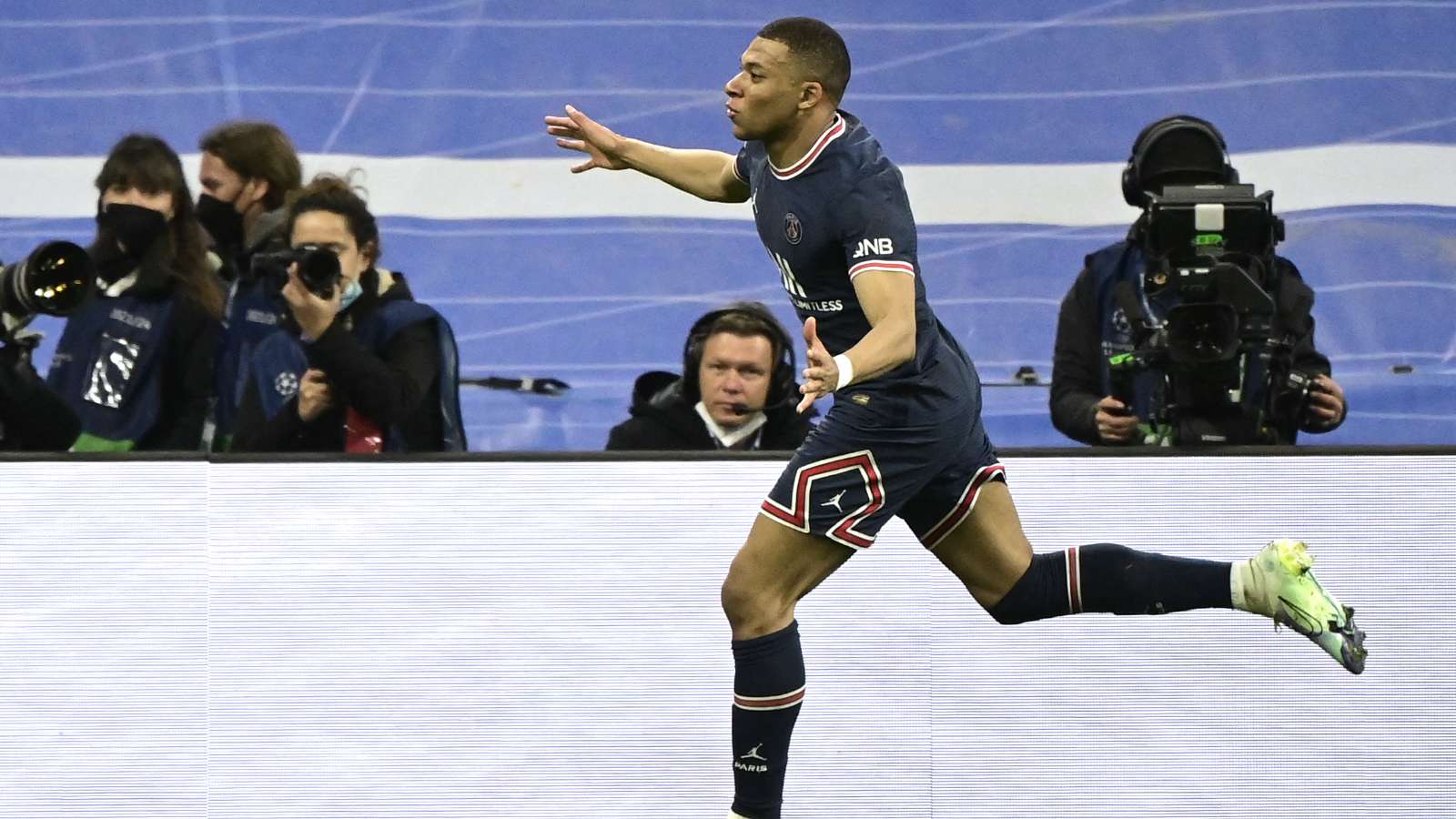 Kylian Mbappé, Real Madrid vs. PSG, UEFA Champions League