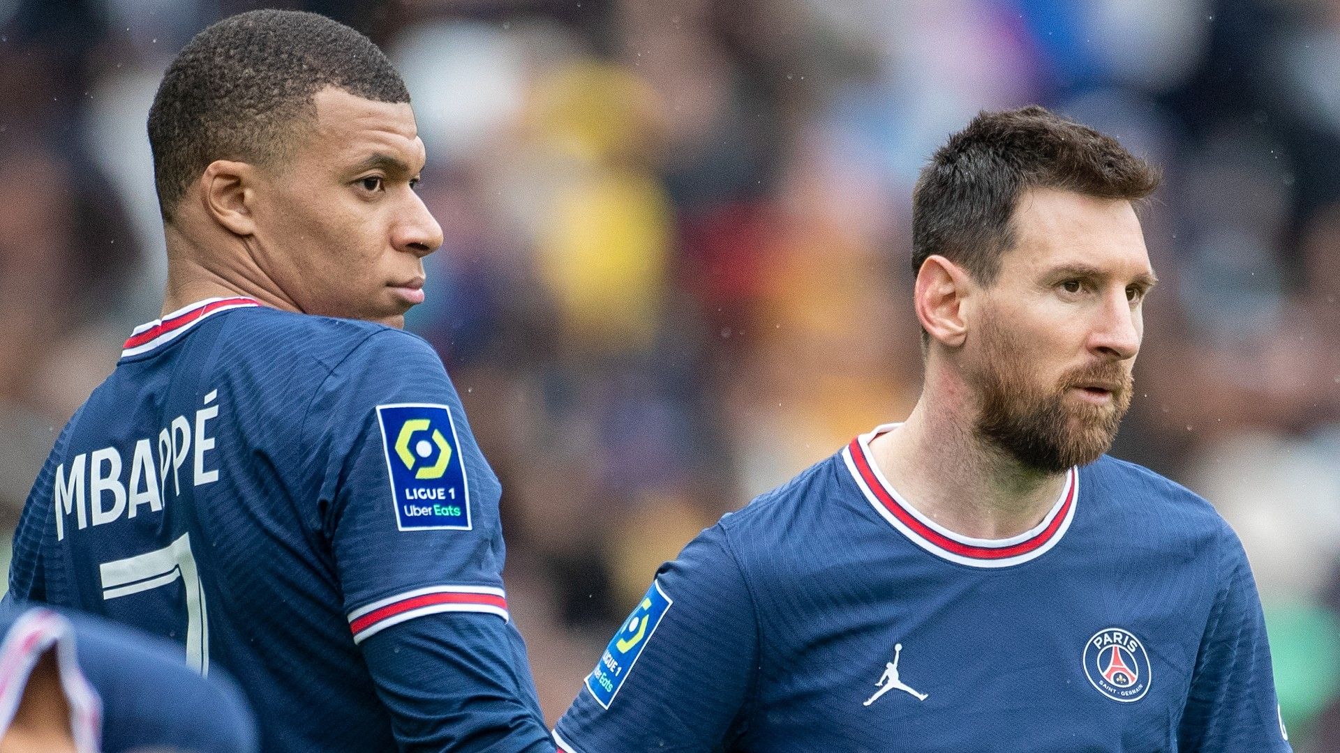 Kylian Mbappe Lionel Messi Paris Saint-Germain 2021-22