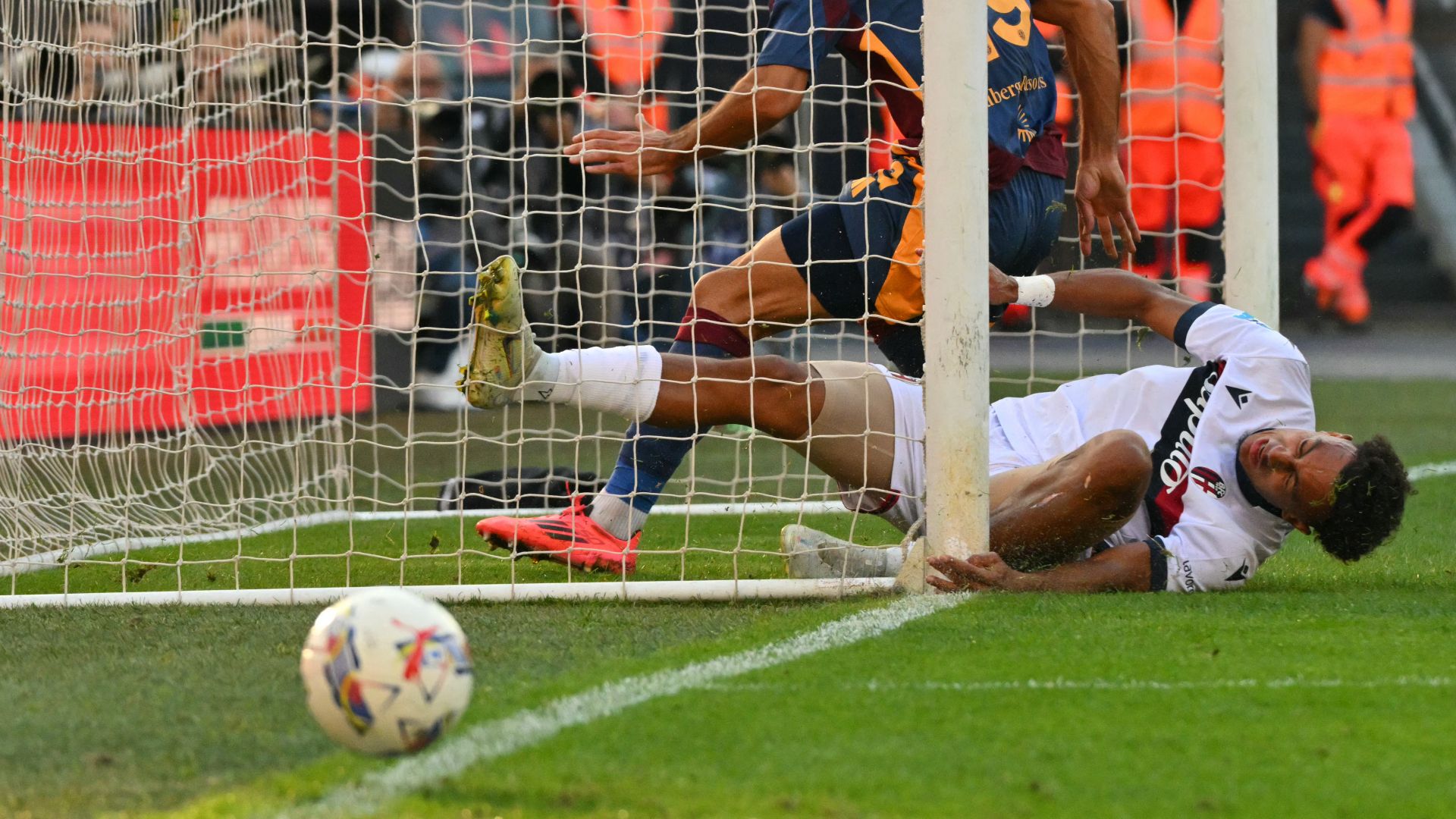 Infortunio Ndoye Roma Bologna