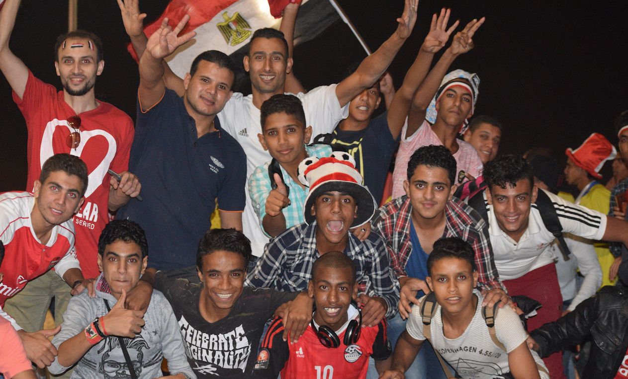 egypt - congo - fans -by mahmoud maher