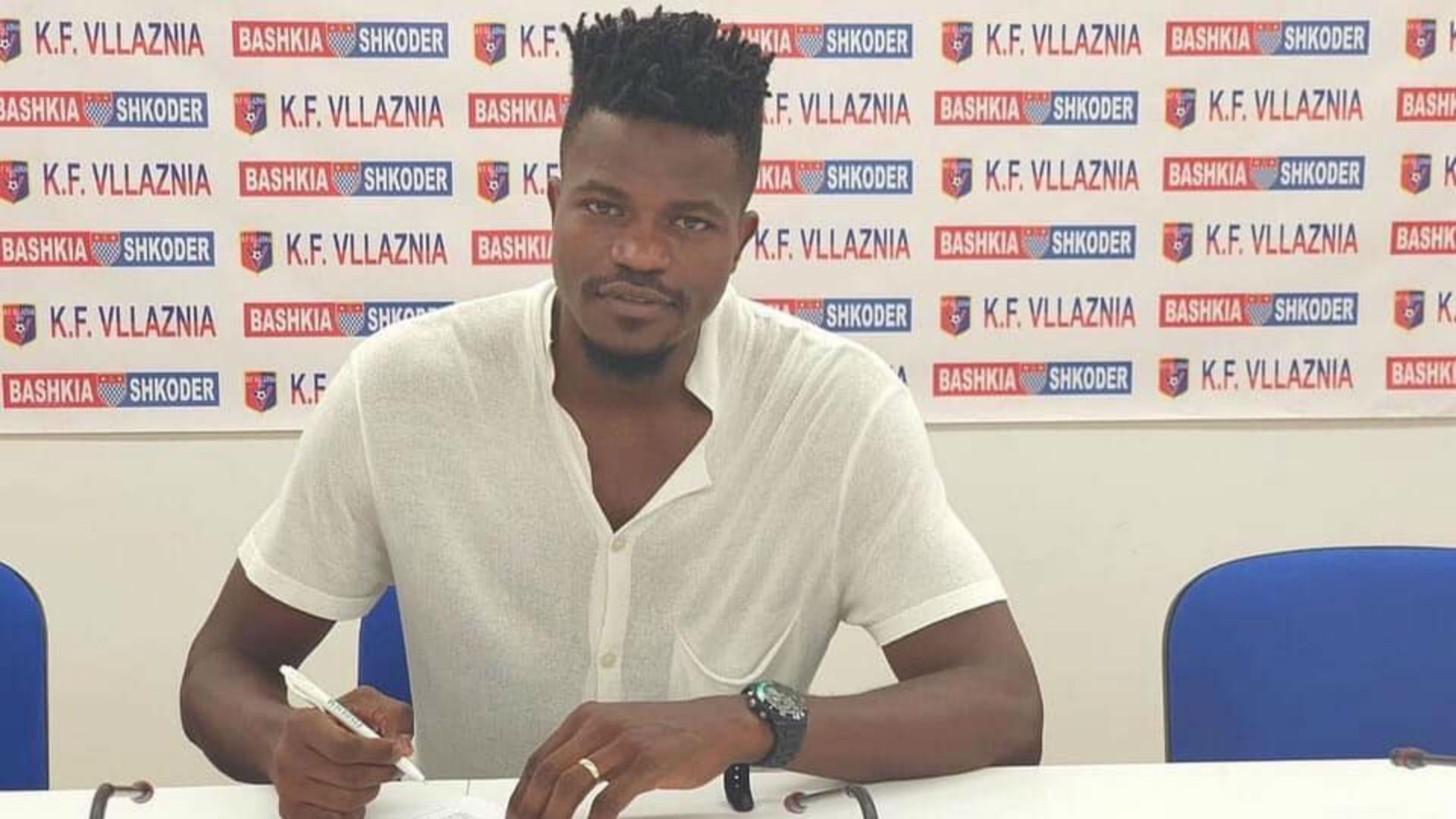 Ismael Dunga joins KF Villaznia.