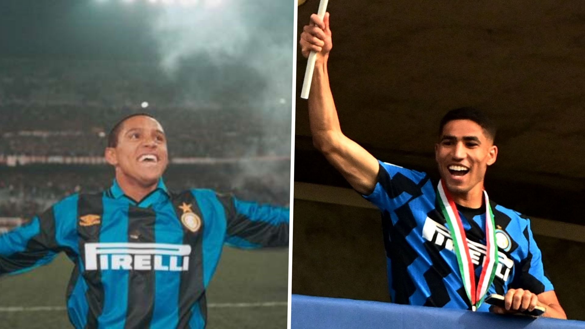 Achraf Hakimi Roberto Carlos Inter