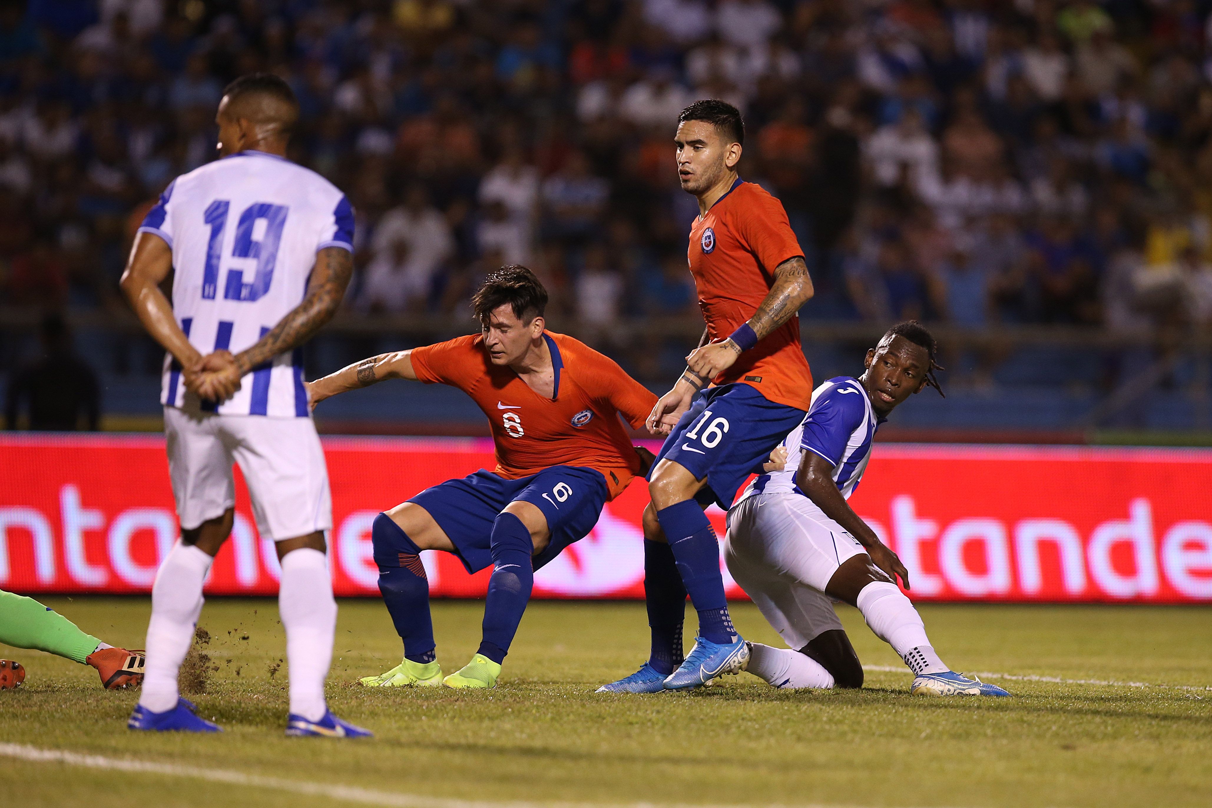chile vs. Honduras - Selección chilena