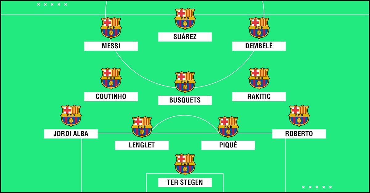 Cómo formaría el Barça con Lenglet