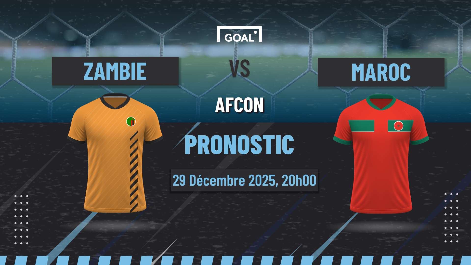 Pronostic Zambie vs Maroc