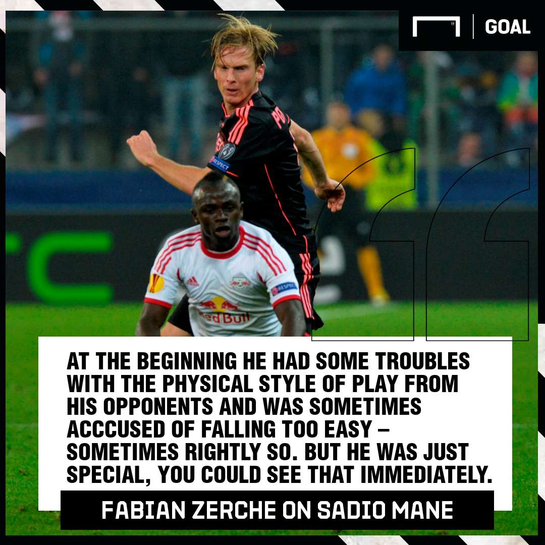 Sadio Mane Salzburg 2014
