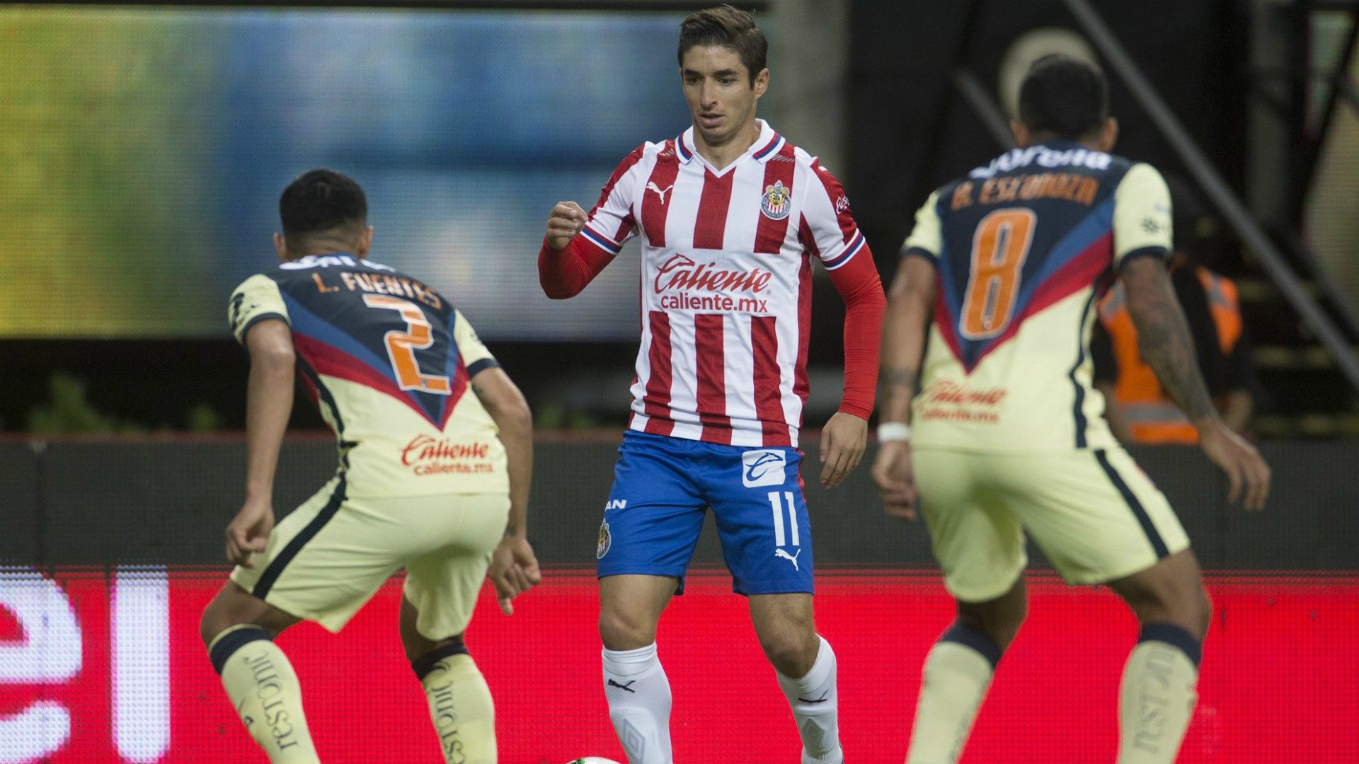 Isaac Brizuela Chivas vs América