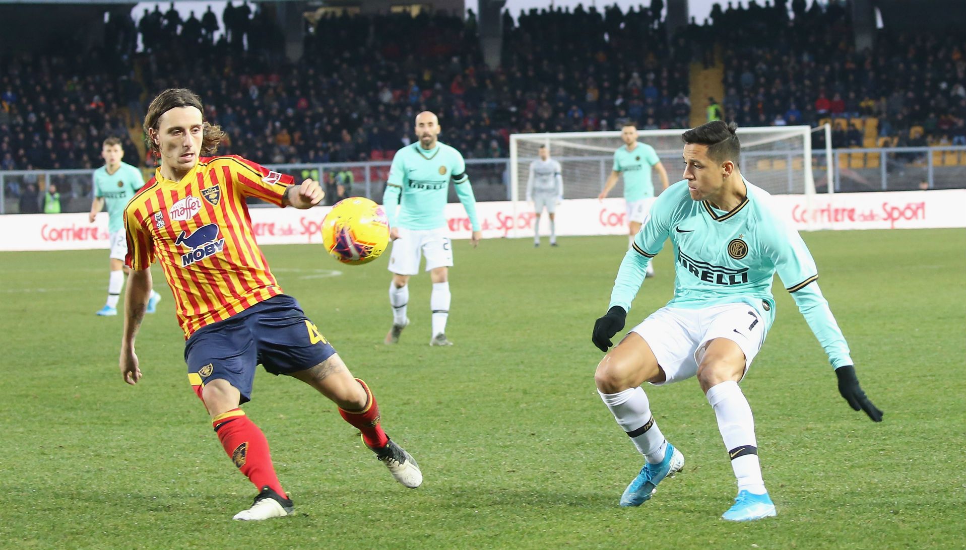 190120 Lecce Inter Jacopo Petriccione Alexis Sánchez