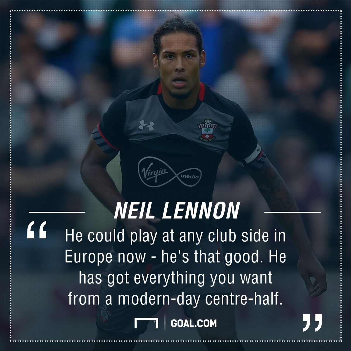Neil Lennon Virgil van Dijk