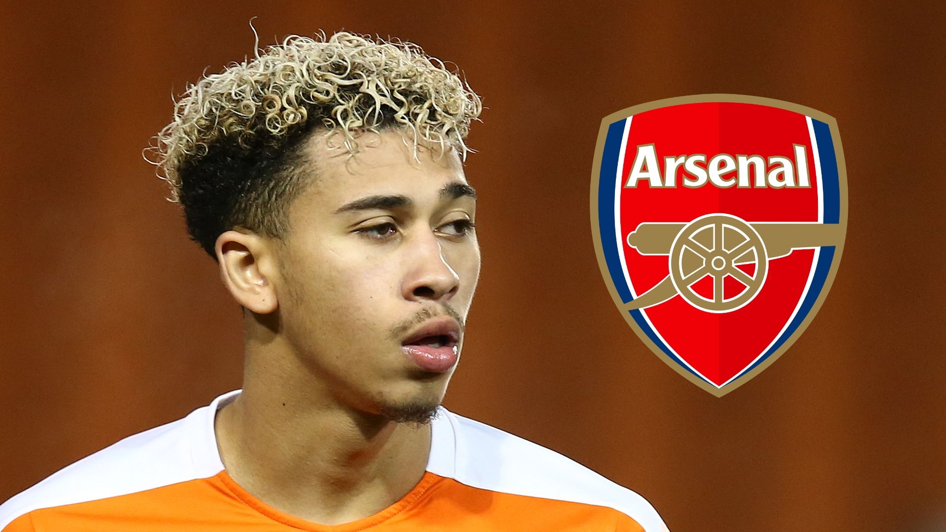 Jordan Gabriel, Arsenal badge