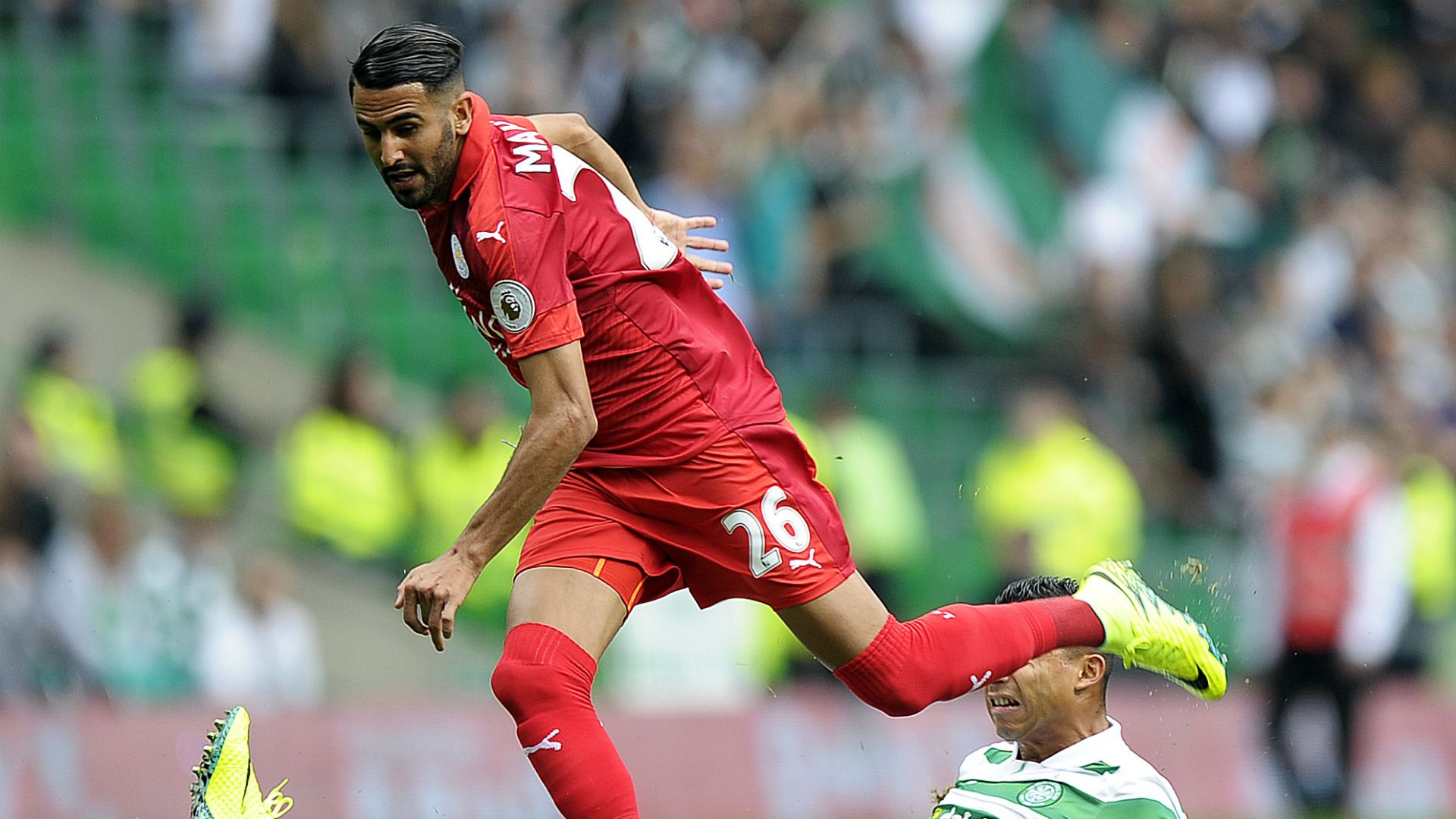 Mahrez Leicester City Celtic