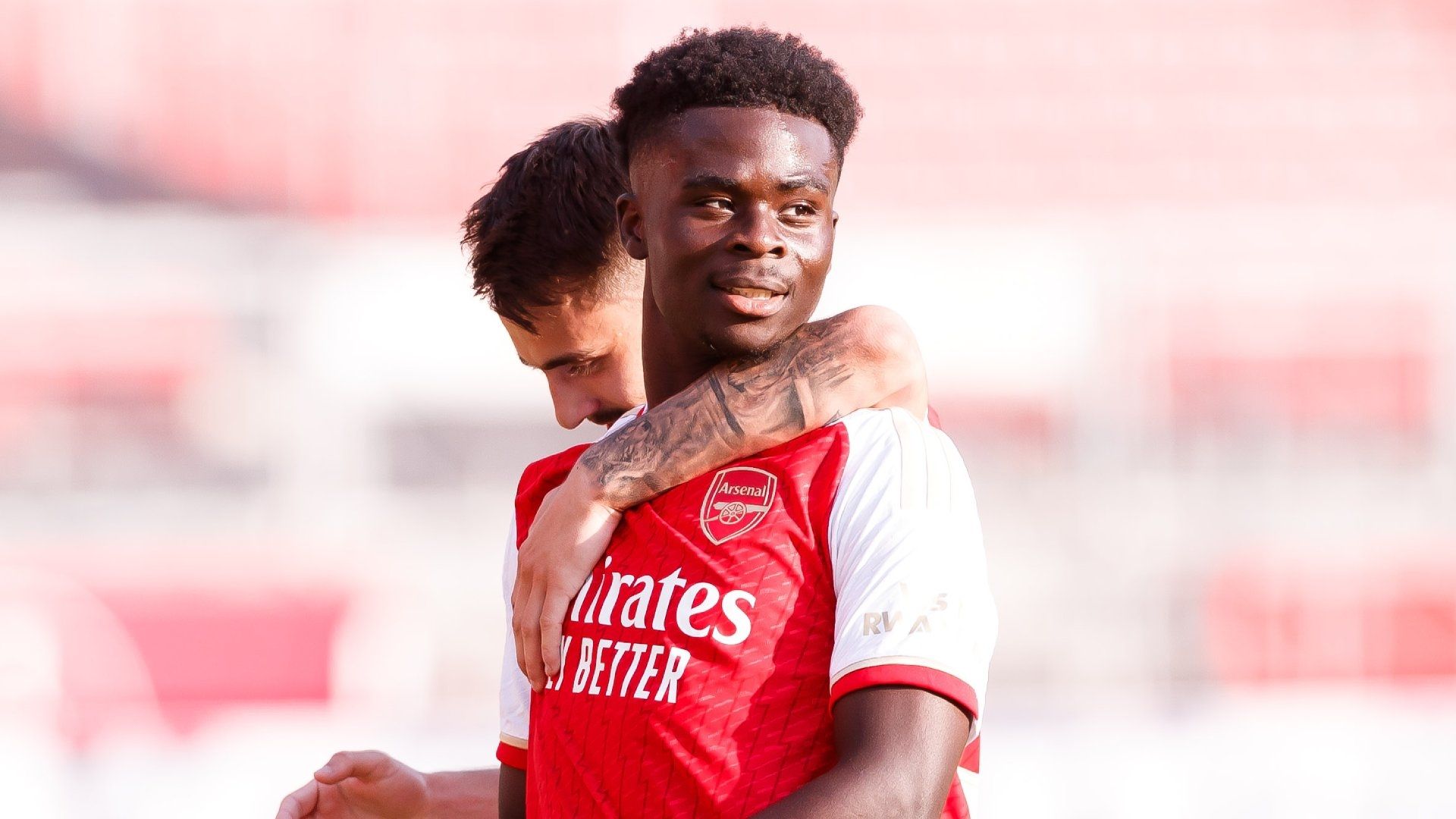 Bukayo Saka Nurnberg Arsenal