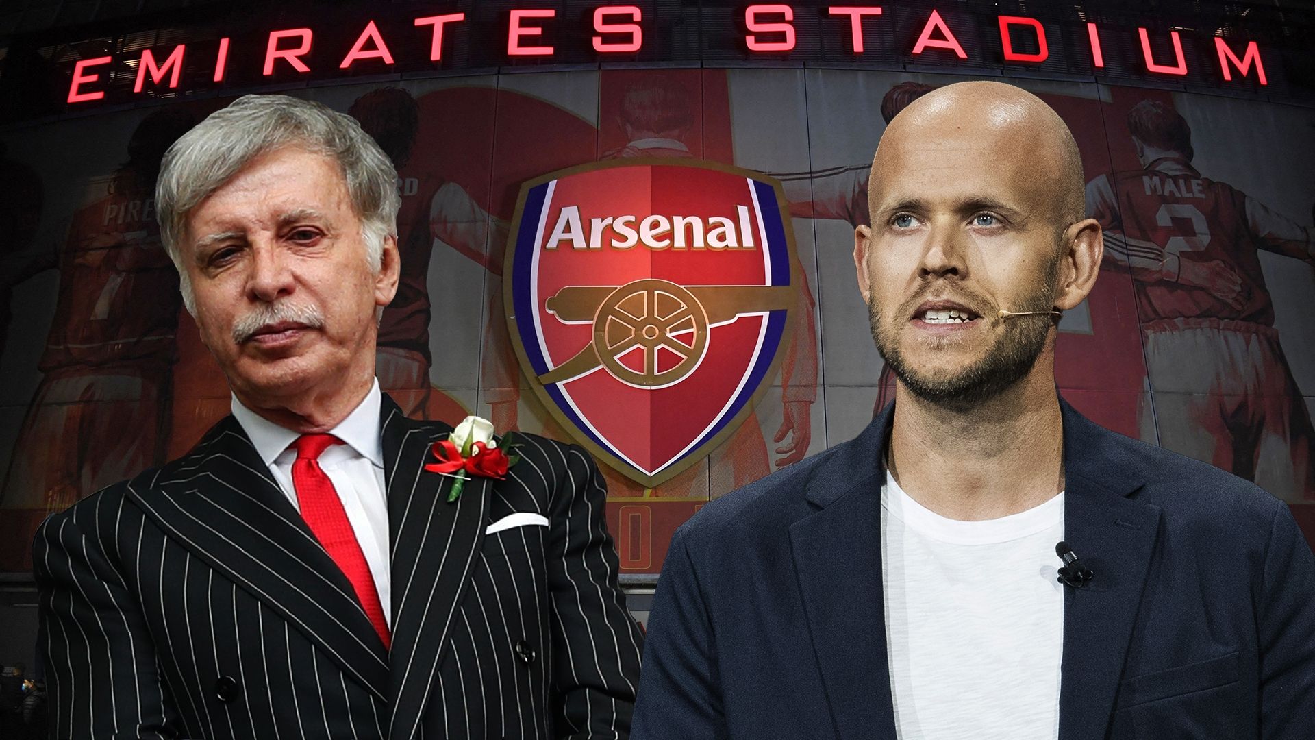 Stan Kroenke Daniel Ek Arsenal GFX