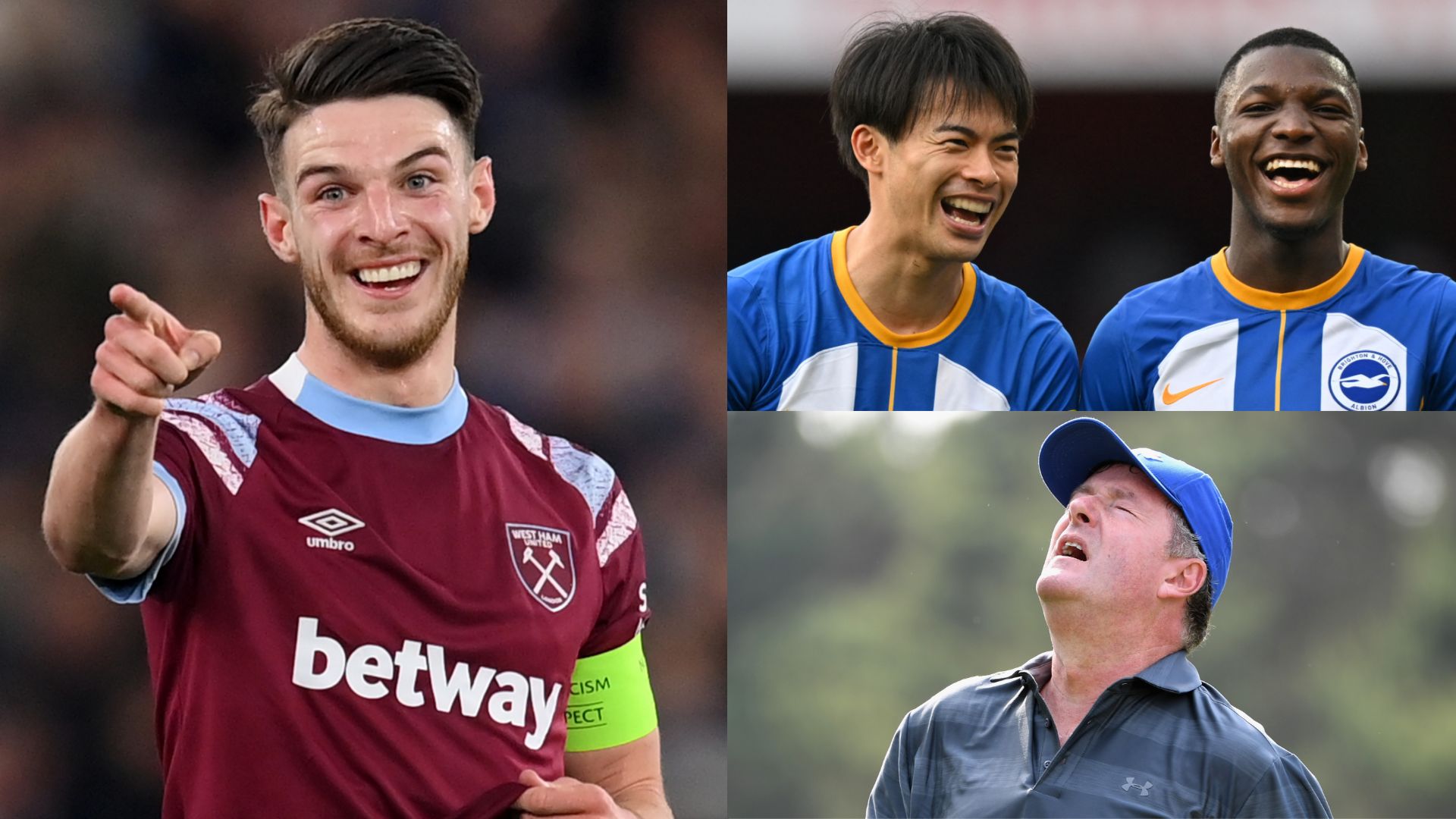 Declan Rice Moises Caicedo Karou Mitoma Piers Morgan