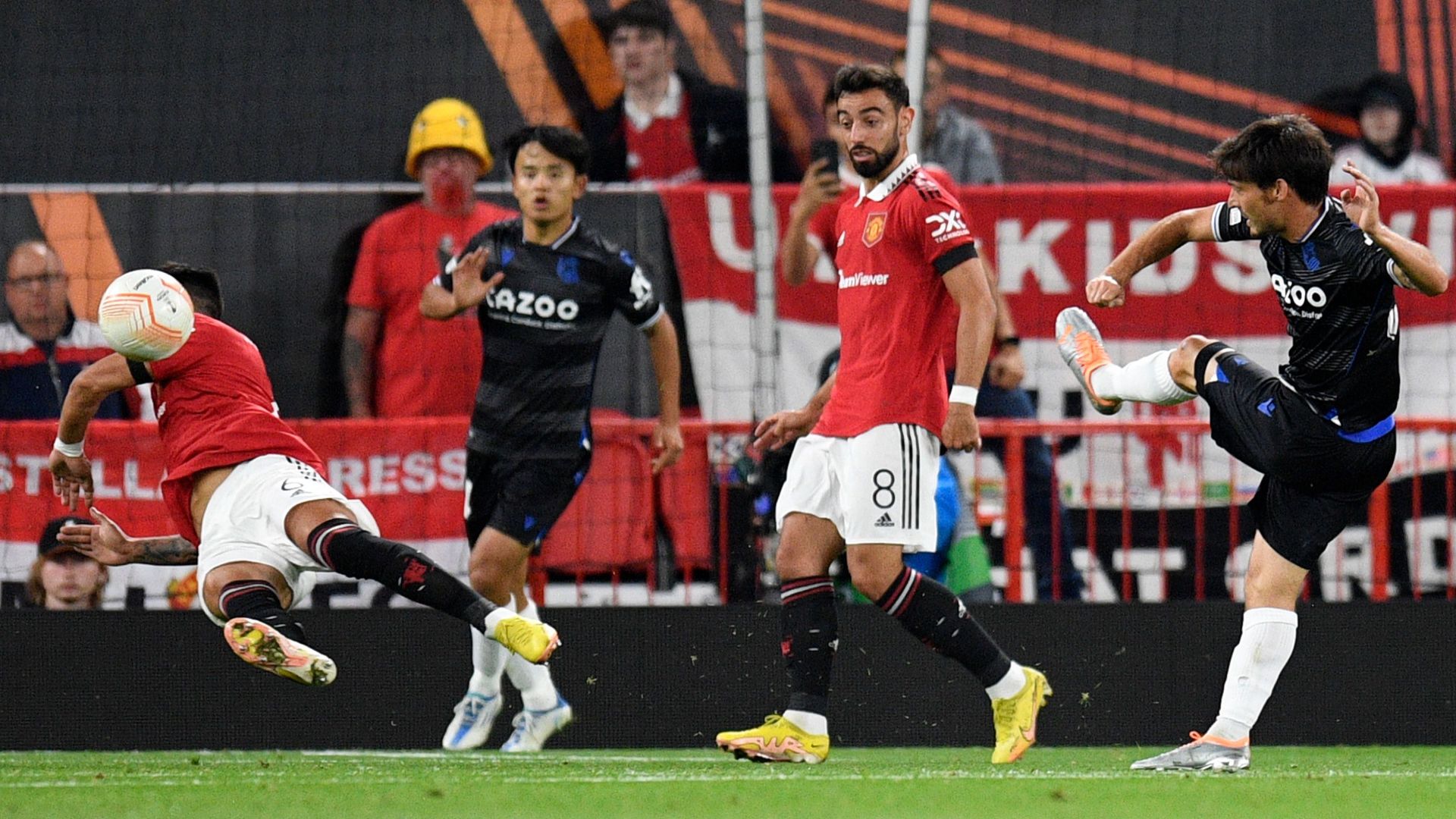 David Silva Real Sociedad Manchester United 2022-23