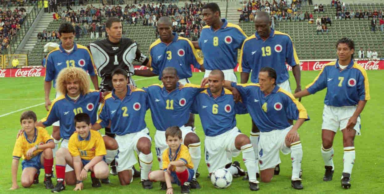 Colombia azul Francia 98