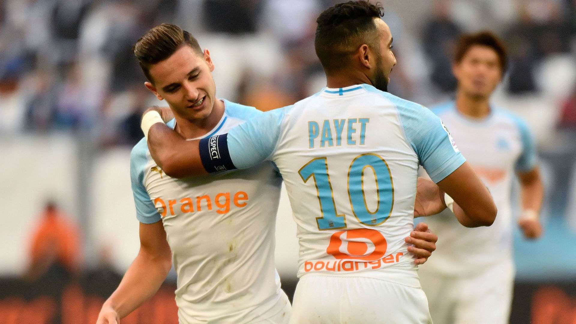 Florian Thauvin Dimitri Payet Marseille Caen Ligue 1 07102018