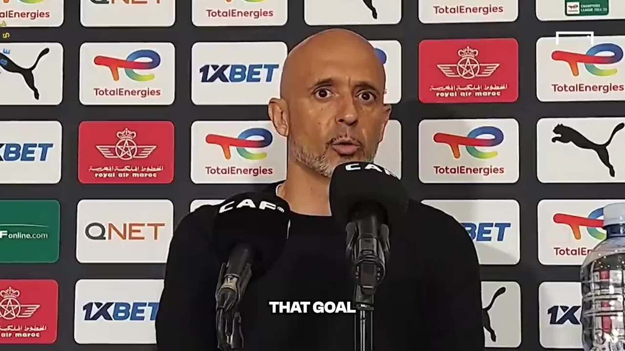 Miguel Cardoso after CCL first leg video