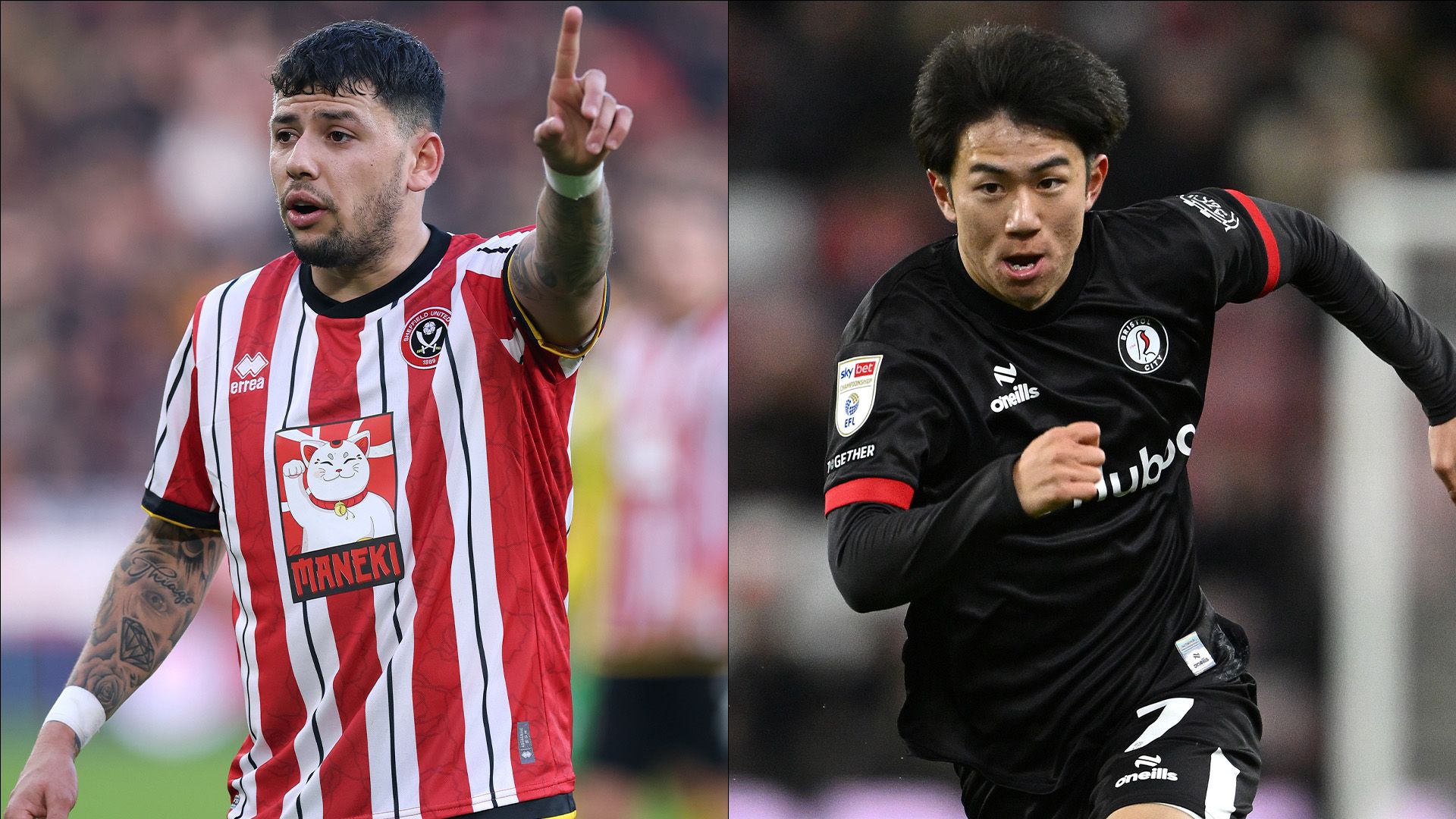 Gustavo Hamer Sheffield United Yu Hirakawa Bristol City